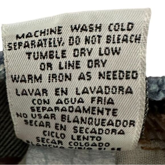 Vintage L.E.I Medium Wash Denim Maxi Skirt Juniors Size 5. Y2K. Western. Chic - Picture 6 of 6